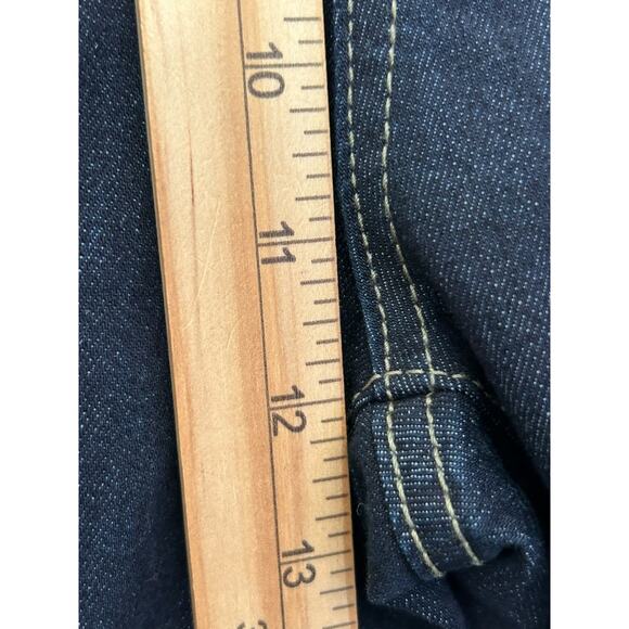 Fashion Nova Milana Sculpting Stretch Flare Jeans Size 15 Dark Wash High Waisted - Picture 10 of 12